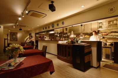 厨房 (東京都大田区Y様邸 ～中庭のあるレストラン～)