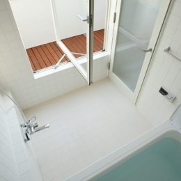 白井の家Ⅱ～東西庭の家-浴室