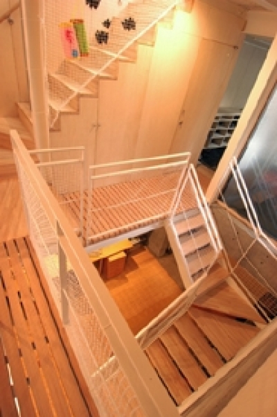 階段室 (空とともに暮らす家)
