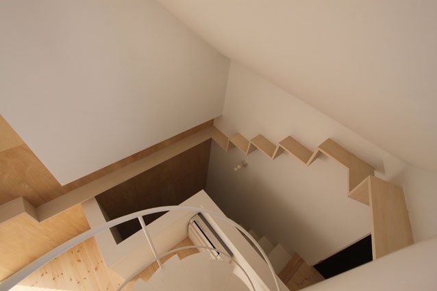 その他事例：人の階段・猫の階段（ネコと犬と暮らす家・二世帯住宅OUCHI-14）