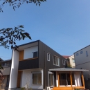 変形敷地に建つ陽がサンサン降りそそぐ家　埼玉県飯能市・O邸の写真 外観１