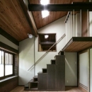 北田原の家の写真 階段（全体）