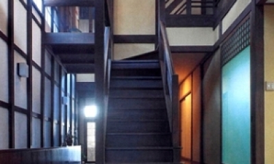 階段｜奈良町Ｗ邸