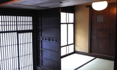 奈良町Ｏ邸（登録文化財） (寝室)