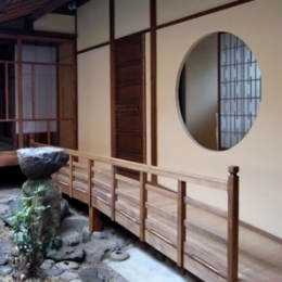 奈良町Ｏ邸（登録文化財） (廊下)
