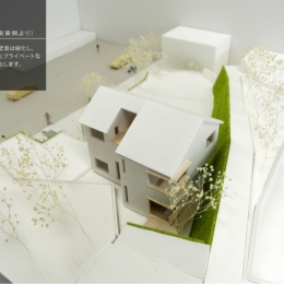 箕面建売住宅PJ_AREA 4 (模型写真05)
