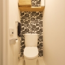J邸・和モダンスタイル　光と風が通る心地よい住まいの写真 トイレ