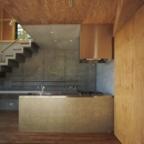 材木座の家の写真 キッチン（撮影：淺川敏）