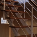 海老名の家の写真 階段（撮影：淺川敏）