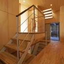 目黒南の家の写真 階段（撮影：淺川敏）