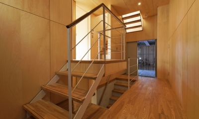 階段（撮影：淺川敏）｜目黒南の家