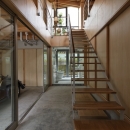 秦野の家の写真 階段（撮影：淺川敏）