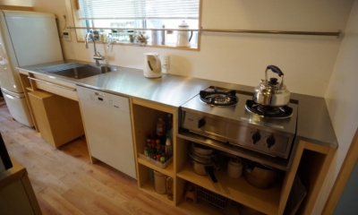 キッチン｜ののの家―コンパクトな２世帯住宅
