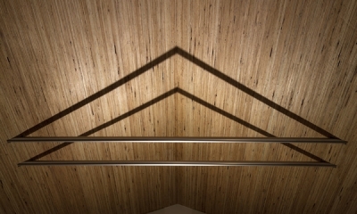 天井（撮影：淺川敏）｜松原の切妻