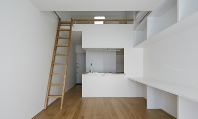 Room2-キッチン（撮影：鳥村鋼一）｜sandwich apartment