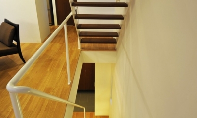 中目・黒の家 (階段)
