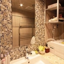 渋谷区　　ヴィンテージ感溢れるデザインと快適性の両立の写真 洗面室