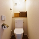 O邸・間取りを再構築！デッドスペースを活用した開放的な住まいの写真 トイレ