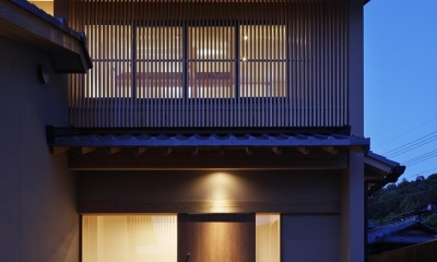 京都市Tｎ邸 (玄関ポーチ)