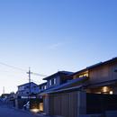 京都市Tｎ邸の写真 外観夜景遠景