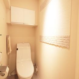 千代田区　N邸　障子のある和モダンな空間-トイレ