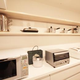 千代田区　N邸　障子のある和モダンな空間-キッチン