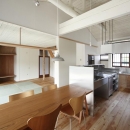 --　震災で傷んだ昭和のよき建築を大改修　--　仁川台の住まいの写真 ダイニングキッチン