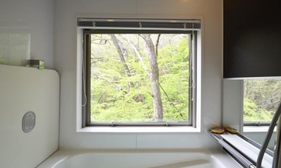 浴室｜大きな栗の木の下の家