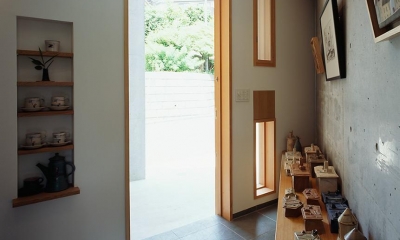 神木本町の家 (玄関)