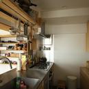 インナーテラスのある最上階暮らしの写真 キッチン
