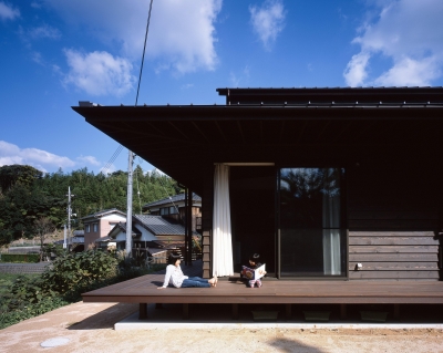 デッキ (長門の家　　House In Nagato)