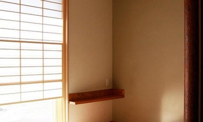 明るい和室｜『南加木屋の住宅』〜シルエットの美しい木造2階建住宅〜