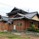 『江田島の家』築70年古民家のリノベーションの写真 ウッディな和風外観
