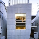 『subako』重厚感のあるコンクリート住宅の写真 重厚感のある外観