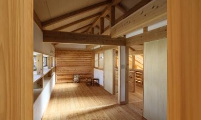 将来2部屋に分けられる子供部屋｜『舞台のある家』変化を楽しめる木の家