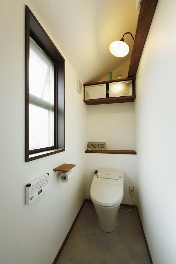 バス/トイレ事例：トイレ（難しい鉄骨造からオープン空間の間取り変更が実現！）