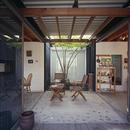 『知多の家』～緑のオアシス～（gallery & dining cafe）の写真 中庭テラス・昼間