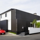 CAT HOUSE （猫と暮らす家）の写真 黒い格子を使用した和モダン住宅