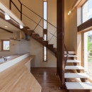 宮田の家の写真 オープン型階段
